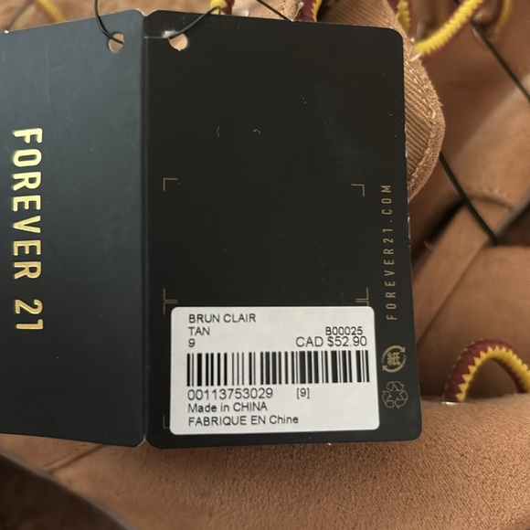 Forever 21 Strappy Lace-Up Block Heels - size 9 NWT - Picture 6 of 6